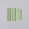 LED fali spotlámpa G9 zsályazöld minimalista kialakítású hengeres Aura Deep Space SL.2410 Sollux