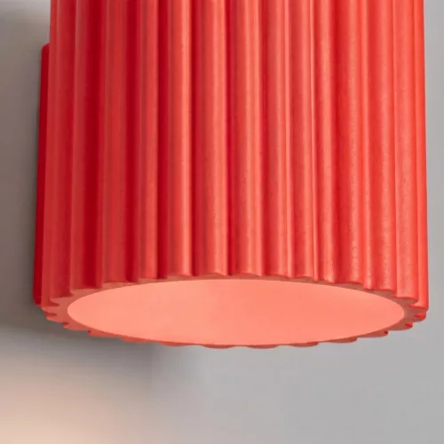 LED fali spotlámpa G9 piros minimalista kialakítású hengeres Aura Deep Space SL.2420 Sollux
