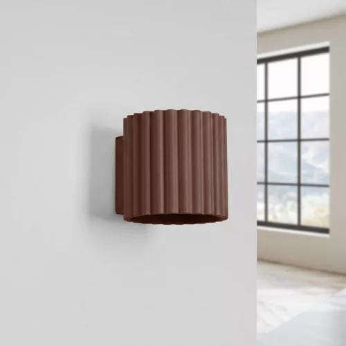 LED fali spotlámpa G9 barna minimalista kialakítású hengeres Aura Deep Space SL.2425 Sollux