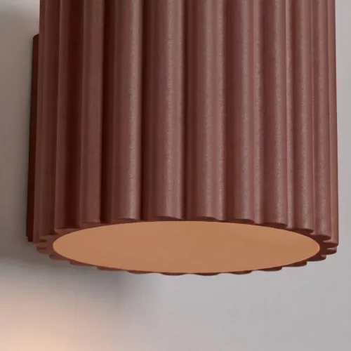 LED fali spotlámpa G9 barna minimalista kialakítású hengeres Aura Deep Space SL.2425 Sollux