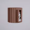 LED fali spotlámpa G9 barna minimalista kialakítású hengeres Aura Deep Space SL.2425 Sollux