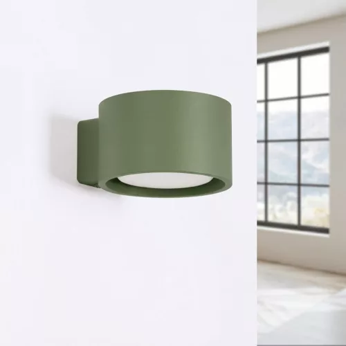 LED fali spotlámpa Gx53 olívazöld minimalista kialakítású Modo Deep Space SL.2461 Sollux