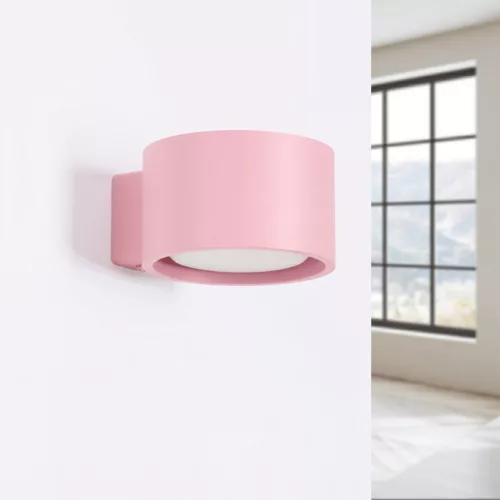 LED fali spotlámpa Gx53 rózsaszín minimalista kialakítású Modo Deep Space SL.2465 Sollux