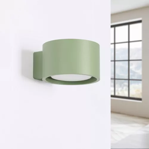 LED fali spotlámpa Gx53 zsályazöld minimalista kialakítású Modo Deep Space SL.2469 Sollux