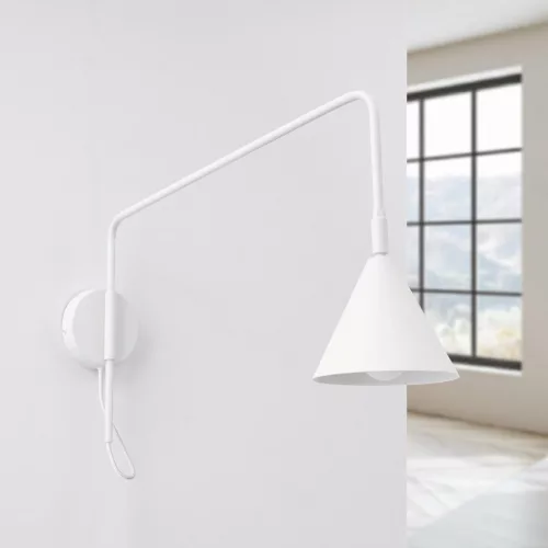 LED fali spotlámpa E14 fehér modern Nox Crimson SL.2491 Sollux
