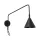 LED fali spotlámpa E14 fekete modern Nox Crimson SL.2492 Sollux