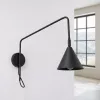 LED fali spotlámpa E14 fekete modern Nox Crimson SL.2492 Sollux