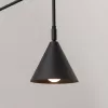 LED fali spotlámpa E14 fekete modern Nox Crimson SL.2492 Sollux