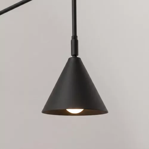 LED fali spotlámpa E14 fekete modern Nox Crimson SL.2492 Sollux