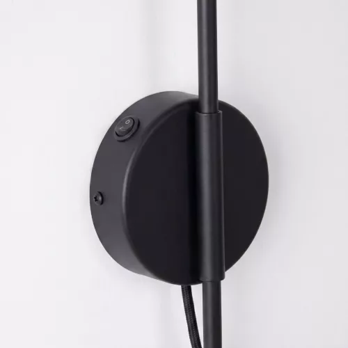 LED fali spotlámpa E14 fekete modern Nox Crimson SL.2492 Sollux