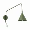 LED fali spotlámpa E14 olívazöld modern Nox Crimson SL.2495 Sollux