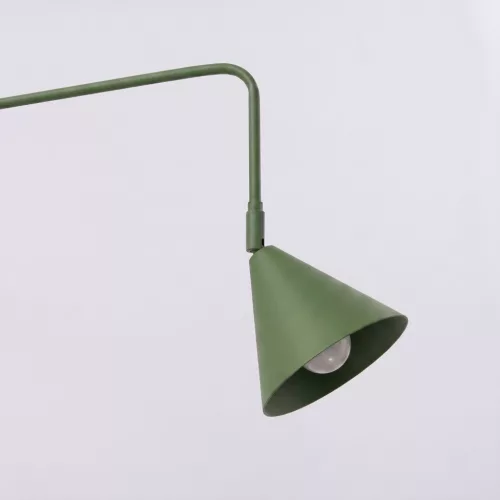 LED fali spotlámpa E14 olívazöld modern Nox Crimson SL.2495 Sollux