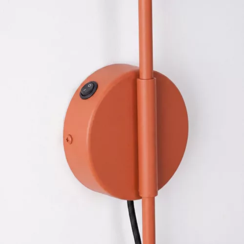 LED fali spotlámpa E14 okker piros modern Nox Crimson SL.2496 Sollux