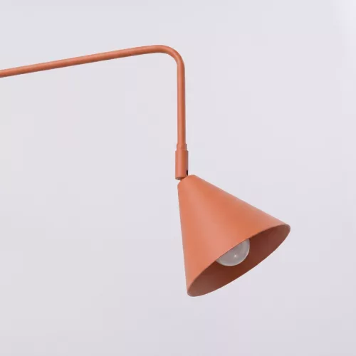 LED fali spotlámpa E14 okker piros modern Nox Crimson SL.2496 Sollux
