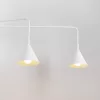 LED fali spotlámpa 2x E14 fehér modern Nox Crimson SL.2506 Sollux