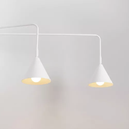 LED fali spotlámpa 2x E14 fehér modern Nox Crimson SL.2506 Sollux