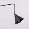 LED fali spotlámpa 2x E14 fekete modern Nox Crimson SL.2507 Sollux