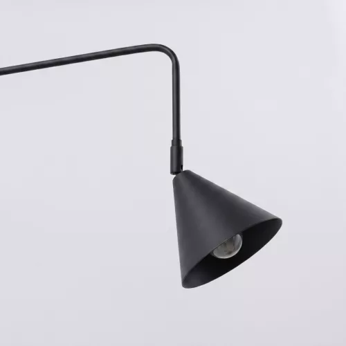 LED fali spotlámpa 2x E14 fekete modern Nox Crimson SL.2507 Sollux