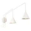 LED fali spotlámpa 2x E14 bézs modern Nox Crimson SL.2509 Sollux