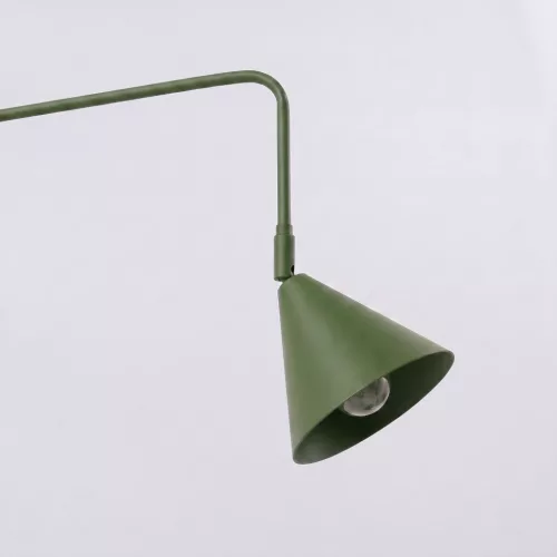 LED fali spotlámpa 2x E14 olívazöld modern Nox Crimson SL.2510 Sollux
