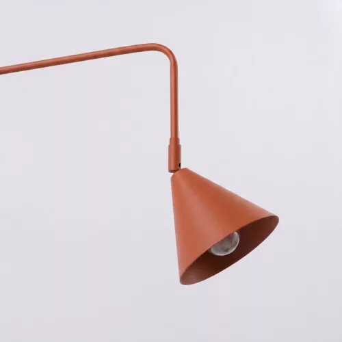 LED fali spotlámpa 2x E14 okker piros modern Nox Crimson SL.2511 Sollux