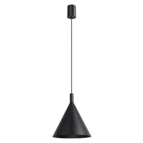   LED függesztett mennyezeti lámpatest E27 fekete modern Nox Crimson SL.2522 Sollux