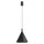 LED függesztett mennyezeti lámpatest E27 fekete modern Nox Crimson SL.2522 Sollux