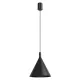 LED függesztett mennyezeti lámpatest E27 fekete modern Nox Crimson SL.2522 Sollux