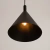 LED függesztett mennyezeti lámpatest E27 fekete modern Nox Crimson SL.2522 Sollux