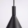 LED függesztett mennyezeti lámpatest E27 fekete modern Nox Crimson SL.2522 Sollux
