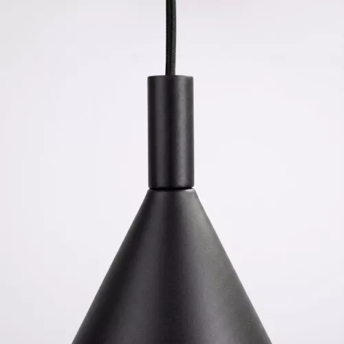 LED függesztett mennyezeti lámpatest E27 fekete modern Nox Crimson SL.2522 Sollux