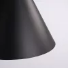 LED függesztett mennyezeti lámpatest E27 fekete modern Nox Crimson SL.2522 Sollux