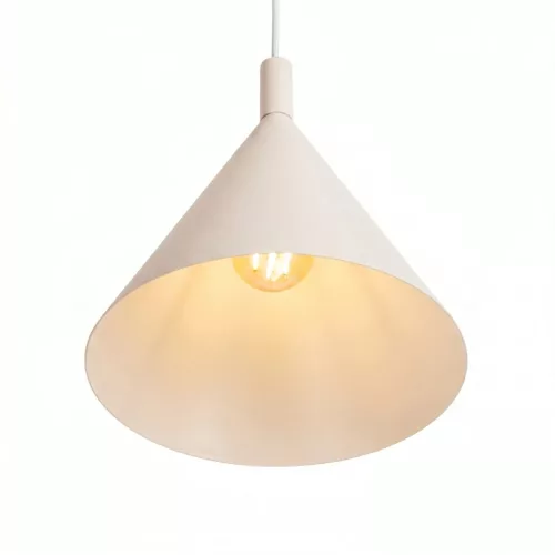 LED függesztett mennyezeti lámpatest E27 bézs modern Nox Crimson SL.2524 Sollux