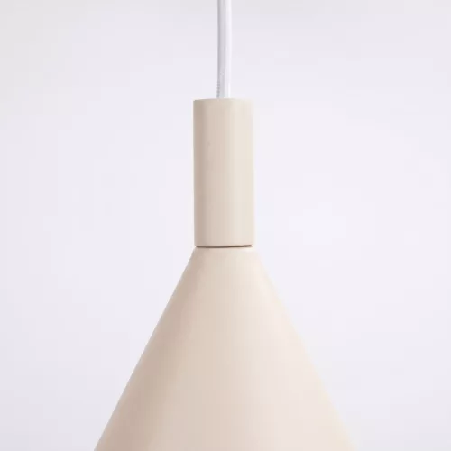 LED függesztett mennyezeti lámpatest E27 bézs modern Nox Crimson SL.2524 Sollux