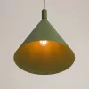 LED függesztett mennyezeti lámpatest E27 olívazöld modern Nox Crimson SL.2525 Sollux