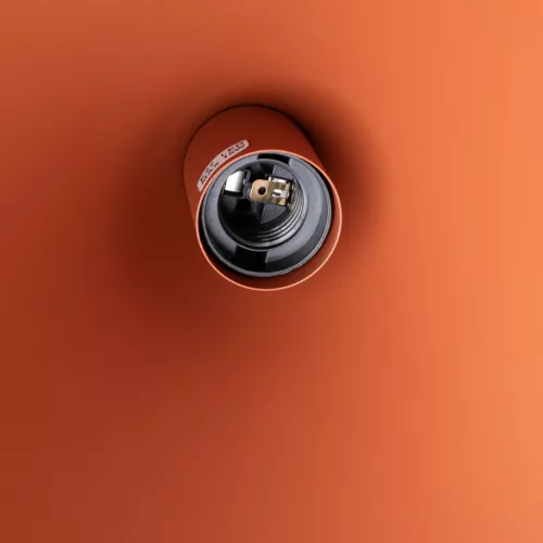 LED függesztett mennyezeti lámpatest E27 okker piros modern Nox Crimson SL.2526 Sollux