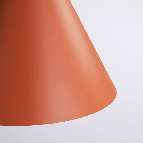 LED függesztett mennyezeti lámpatest E27 okker piros modern Nox Crimson SL.2526 Sollux