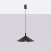 LED függesztett mennyezeti lámpatest E27 fekete modern Nox Crimson SL.2537 Sollux