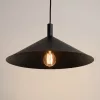 LED függesztett mennyezeti lámpatest E27 fekete modern Nox Crimson SL.2537 Sollux