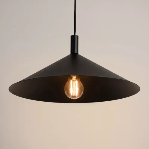 LED függesztett mennyezeti lámpatest E27 fekete modern Nox Crimson SL.2537 Sollux
