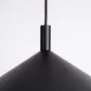 LED függesztett mennyezeti lámpatest E27 fekete modern Nox Crimson SL.2537 Sollux