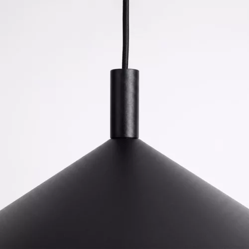 LED függesztett mennyezeti lámpatest E27 fekete modern Nox Crimson SL.2537 Sollux