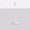 LED függesztett mennyezeti lámpatest E27 bézs modern Nox Crimson SL.2539 Sollux