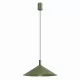 LED függesztett mennyezeti lámpatest E27 olívazöld modern Nox Crimson SL.2540 Sollux