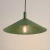 LED függesztett mennyezeti lámpatest E27 olívazöld modern Nox Crimson SL.2540 Sollux