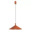 LED függesztett mennyezeti lámpatest E27 okker piros modern Nox Crimson SL.2541 Sollux