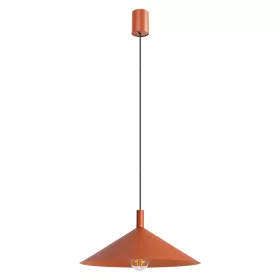   LED függesztett mennyezeti lámpatest E27 okker piros modern Nox Crimson SL.2541 Sollux