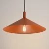 LED függesztett mennyezeti lámpatest E27 okker piros modern Nox Crimson SL.2541 Sollux