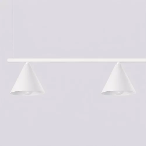 LED függesztett mennyezeti lámpa 4x E14 fehér modern Nox Crimson SL.2551 Sollux