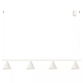   LED függesztett mennyezeti lámpa 4x E14 bézs modern Nox Crimson SL.2554 Sollux